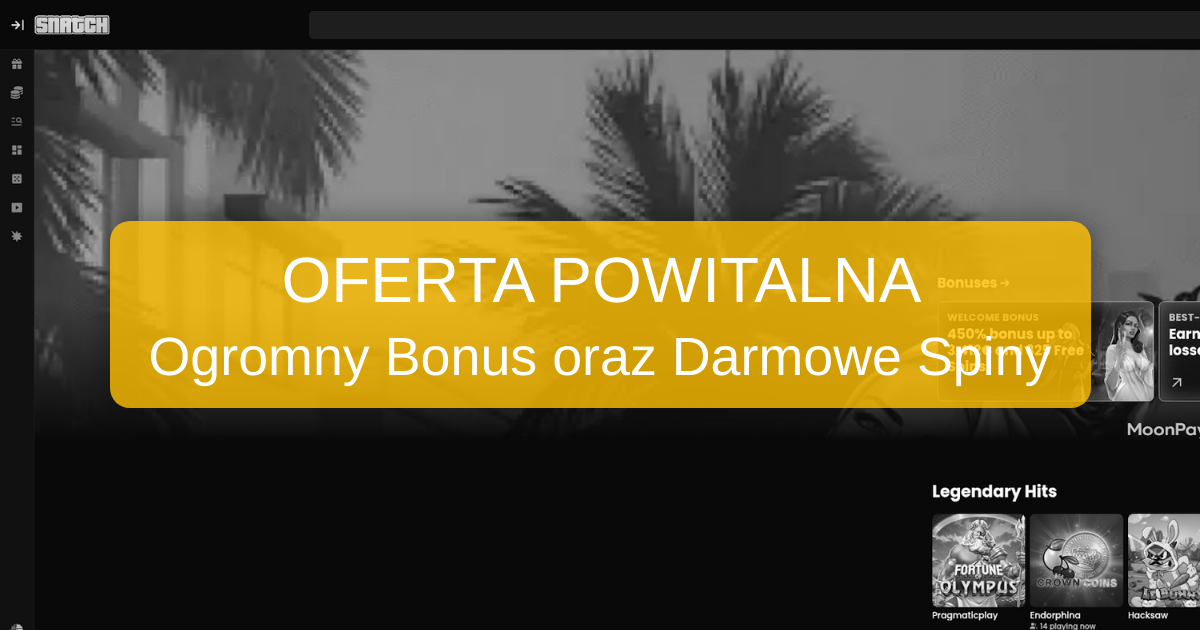 Snatch Casino Polska - Bonus 100€ + 150 darmowych spinów